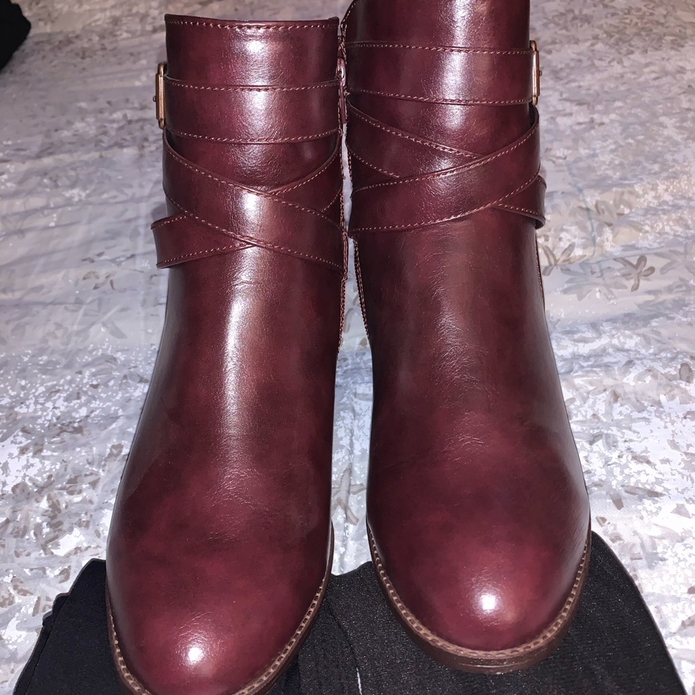 Cloudwalkers Maroon Booties